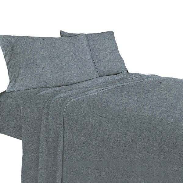 Soft Tees Luxury Jersey Knit Bed Sheet Set On Sale Bed Bath Beyond 22366396