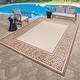 preview thumbnail 3 of 11, Gertmenian Solterra Modern Casual Lodge Weather Resistant Polypropylene Flatweave Indoor/ Outdoor Area Rug Collection