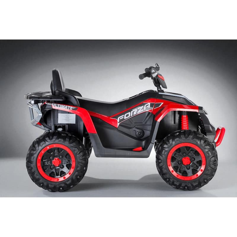 24V 4WD Kids Electric ATV 4 Wheeler with 2-Seater, 4x200W Motors, Bluetooth, EVA Foam Tires, Suspension & 6MPH Max Speed