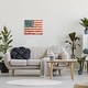 preview thumbnail 10 of 8, Stupell Rustic American Flag Canvas Wall Art Design by Peter Horjus