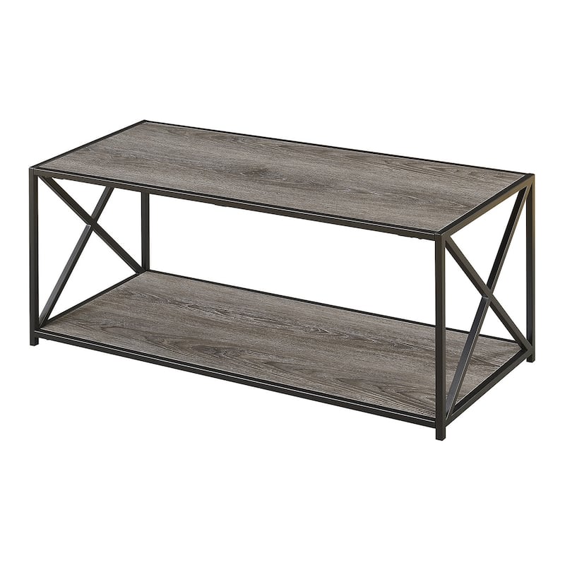 Convenience Concepts Tucson Coffee Table with Shelf