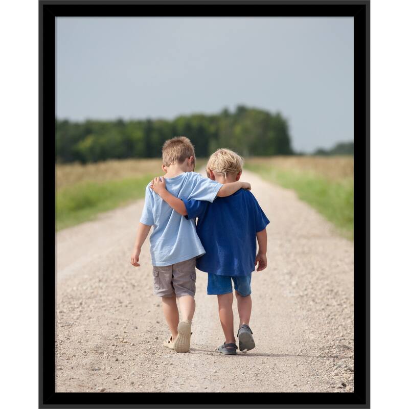 Incline Picture Frame, Photo Frame - 16x20 - Incline Black