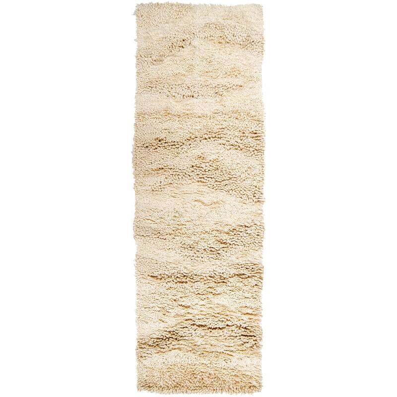 Livabliss Haukipudas Handmade Plush Shag Wool Area Rug