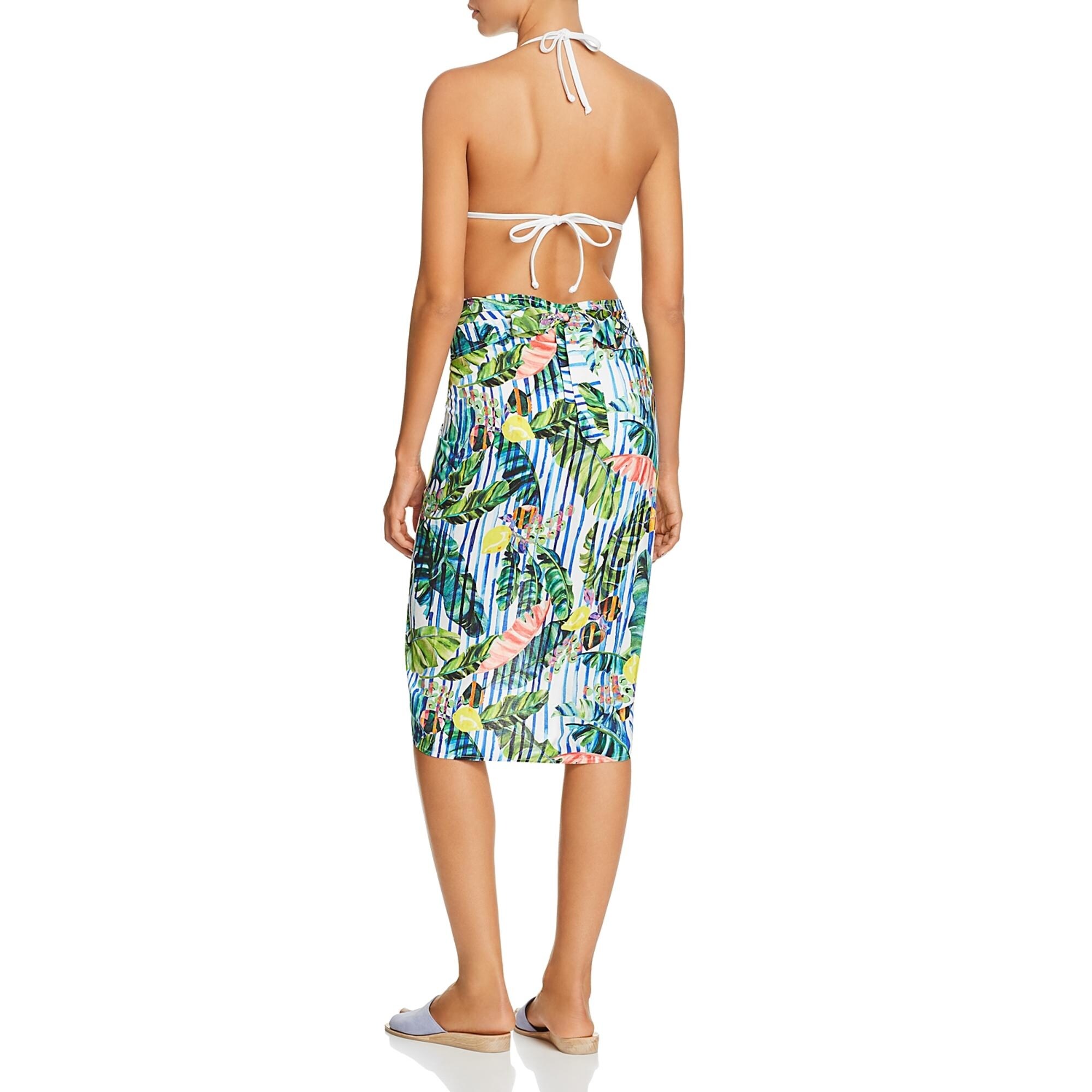red carter swim cover up