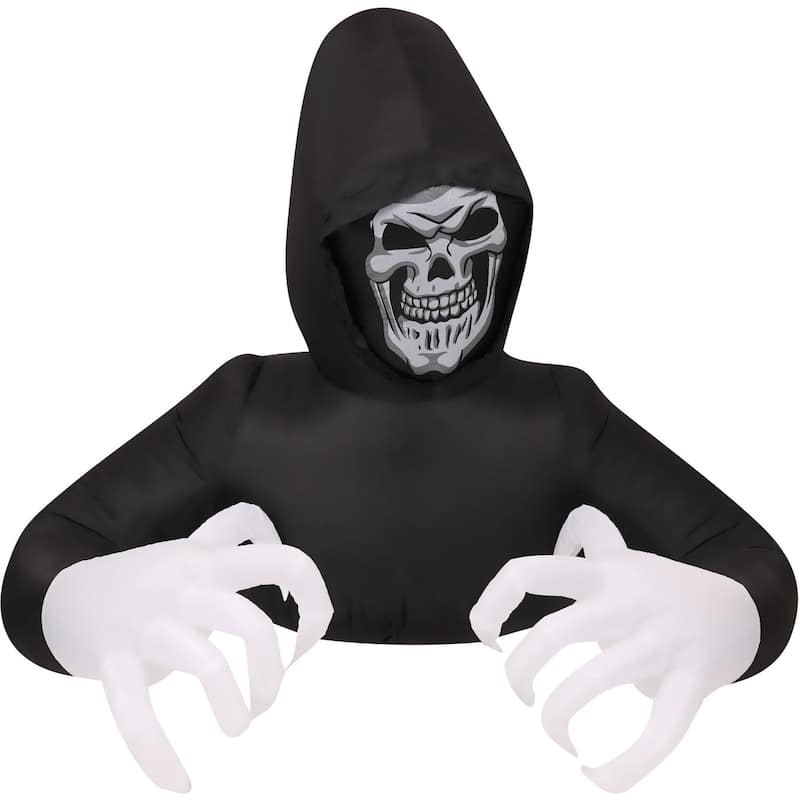 4.9-ft. Tall Prelit Inflatable Reaper
