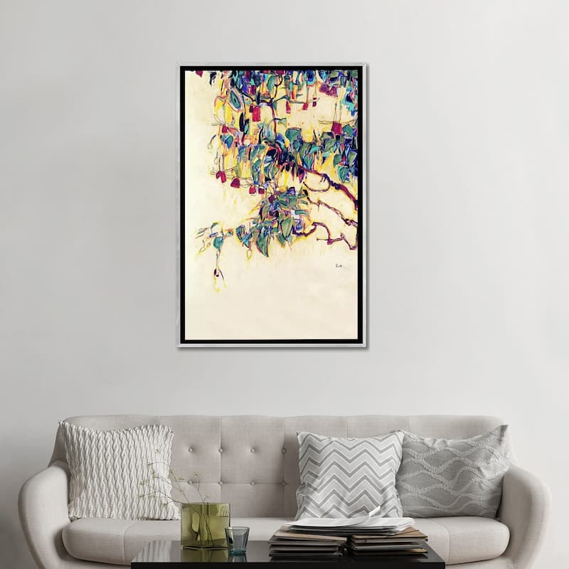 iCanvas "Sun Tree" by Egon Schiele Framed