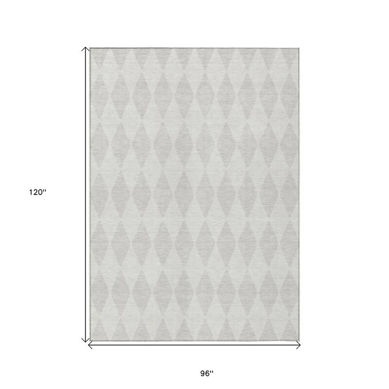 HomeRoots Geometric Transitional Rectangle Outdoor Rug