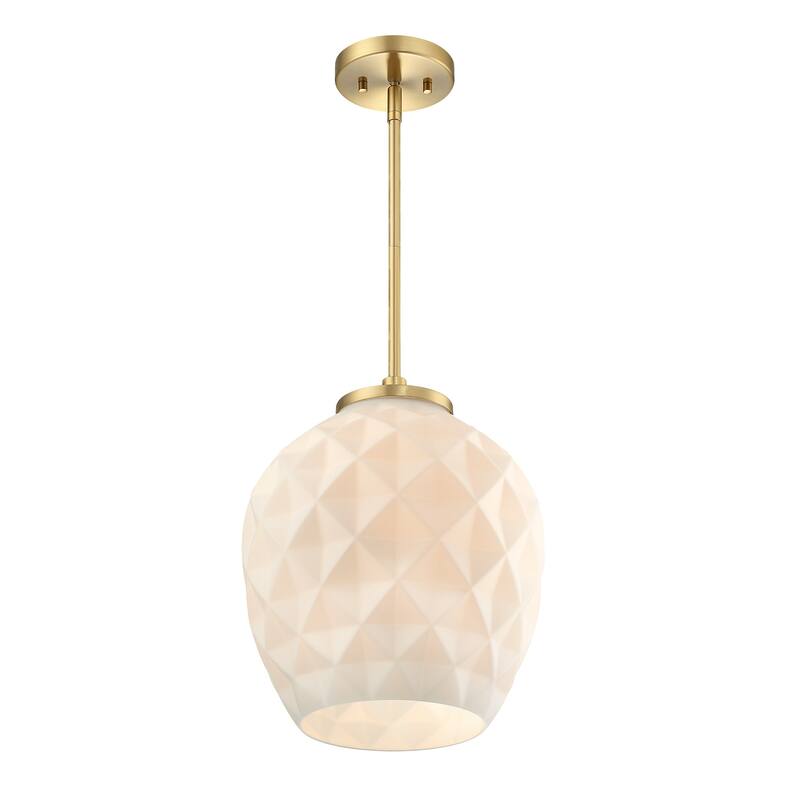 Designers Fountain D289M-12P Dita 12" Wide Pendant