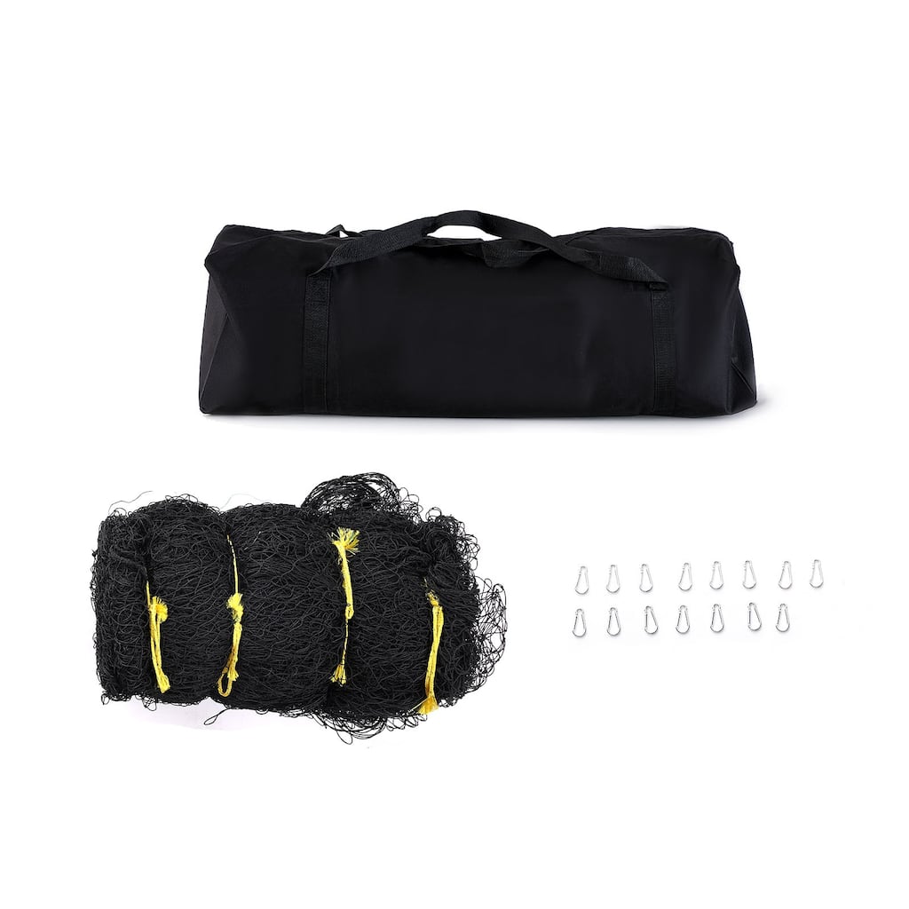 Baseball Batting Netting with Door & Carry Bag, Heavy Duty Enclosed PE Netting, 35FT - 35 feet