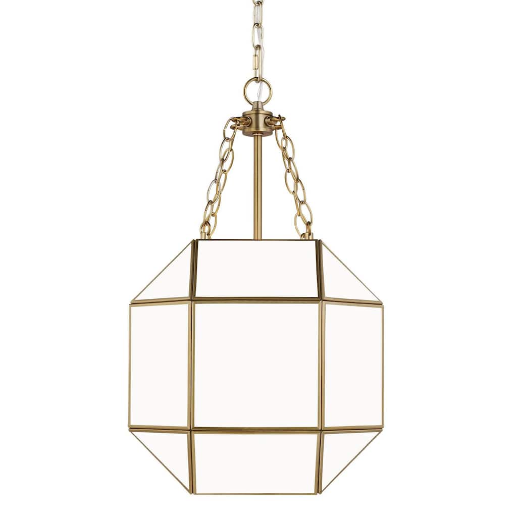 Bellevue Aveyron 4 Light 14" Wide Pendant with Frosted Glass Shade
