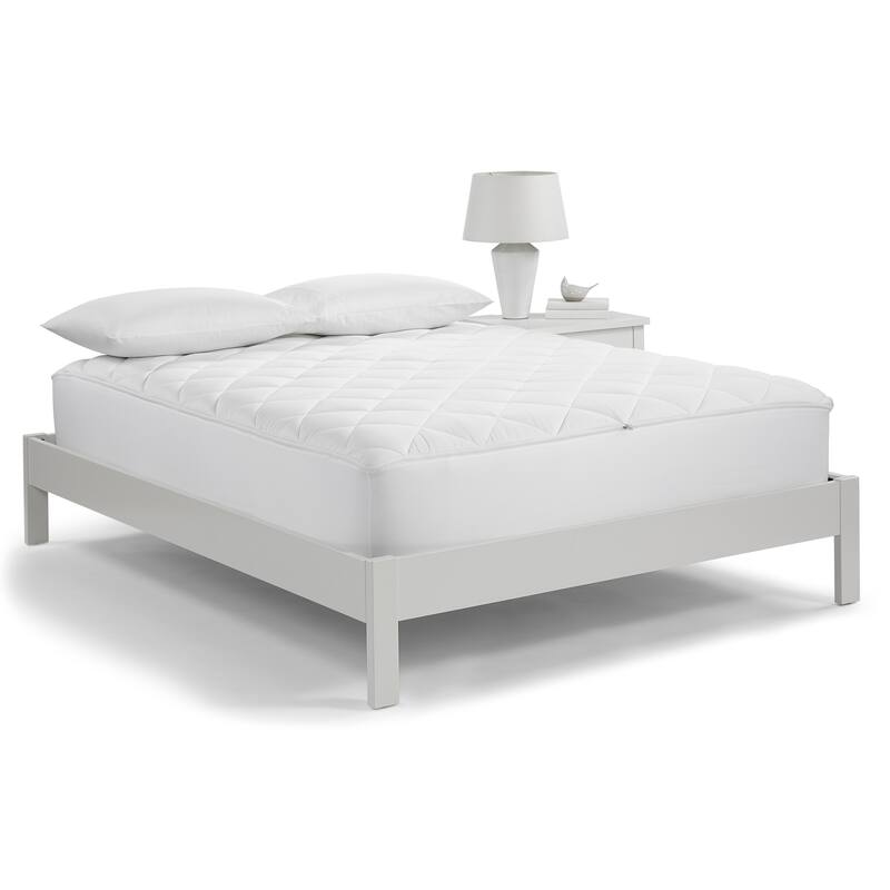 Serta Extra Comfort Mattress Pad - White