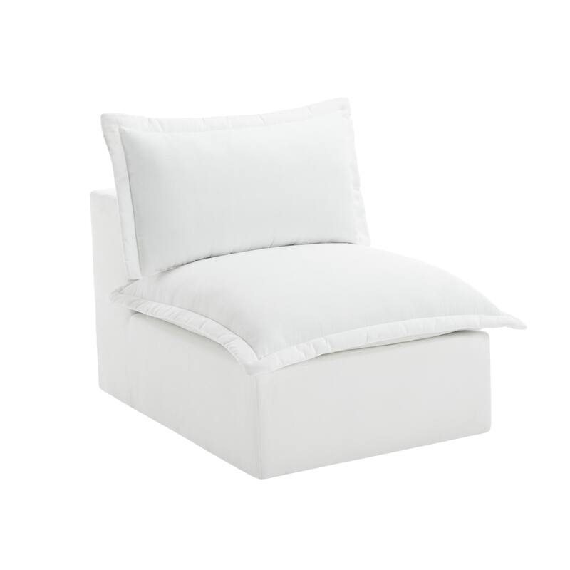 147.9'' W U-Shaped Modular Sectional Sofa Comfy Cloud Couch Chenille Sofa