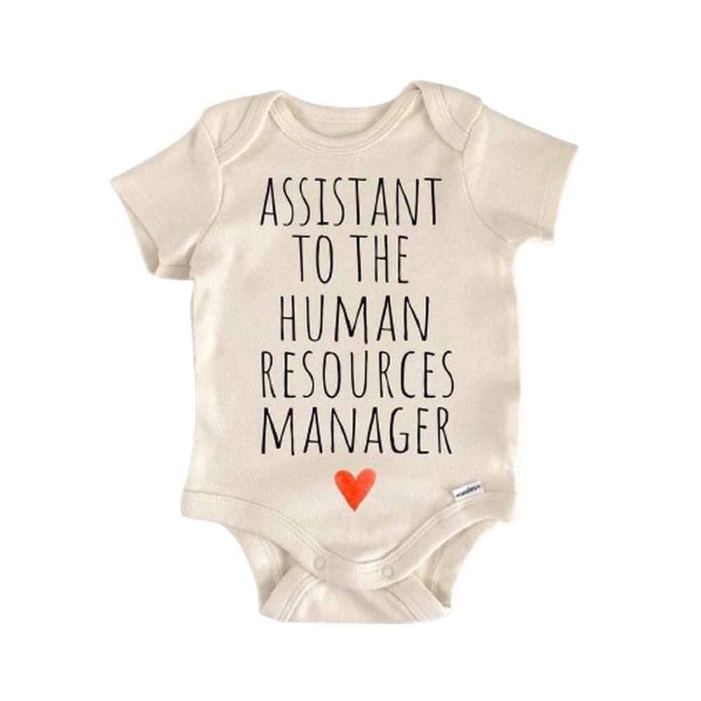 Hr Manager Human Resources - Baby Boy Girl Clothes Infant Bodysuit Funny Cute Newborn