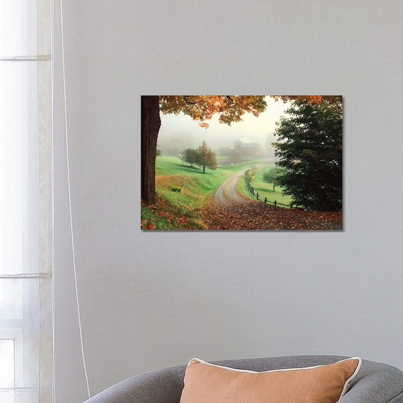 iCanvas "Sleepy Hollow Farm" by Michael Cahill Canvas Print - 18x26x1.5