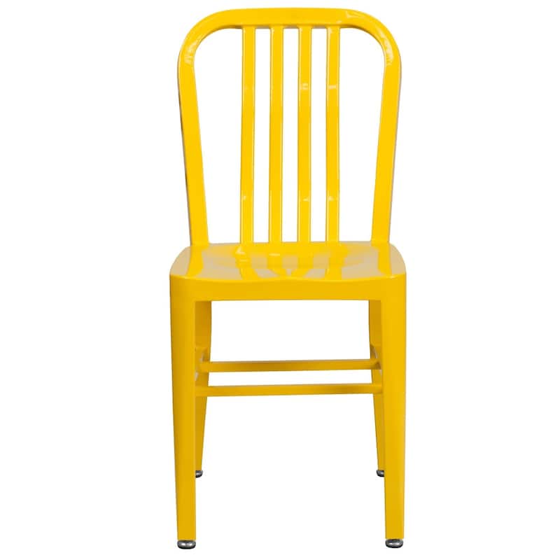 Metal Indoor-Outdoor Chair - 15.5"W x 20"D x 33.25"H