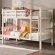 preview thumbnail 5 of 26, Walker Edison Como Solid Wood Mission Twin Convertible Bunk Bed