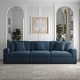 preview thumbnail 15 of 132, Corduroy Couch Modular Sectional Sofa with Pillows