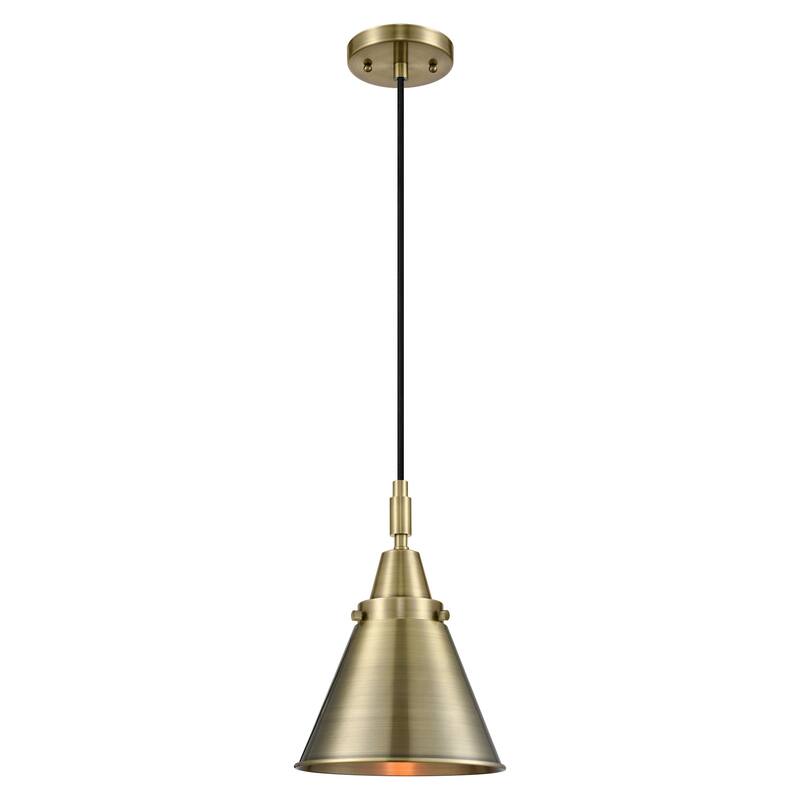 Innovations Lighting 447-1P-M13-AB Appalachian 8" Wide Mini Pendant