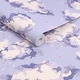 preview thumbnail 3 of 2, Cath Kidston Silver Linings Violet Wallpaper