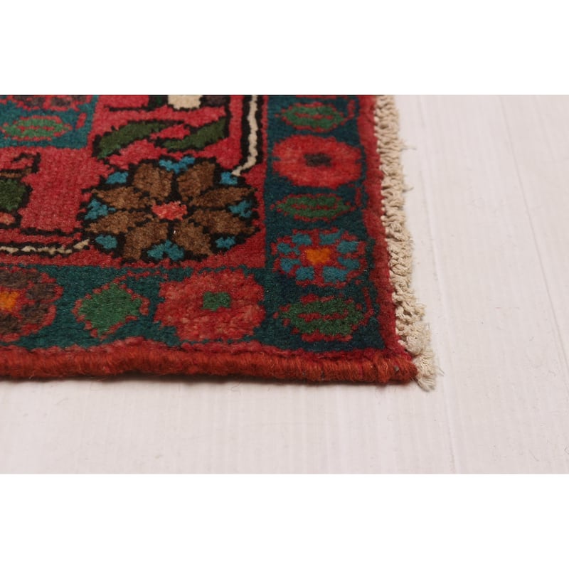 ECARPETGALLERY Hand-knotted Anadol Red Wool Rug - 3'6 x 9'11