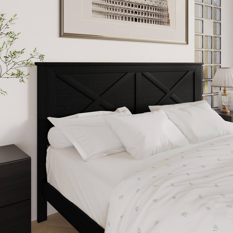 Clayfell Raleigh Wood Headboard, Sturdy Construction and Easy Assembly