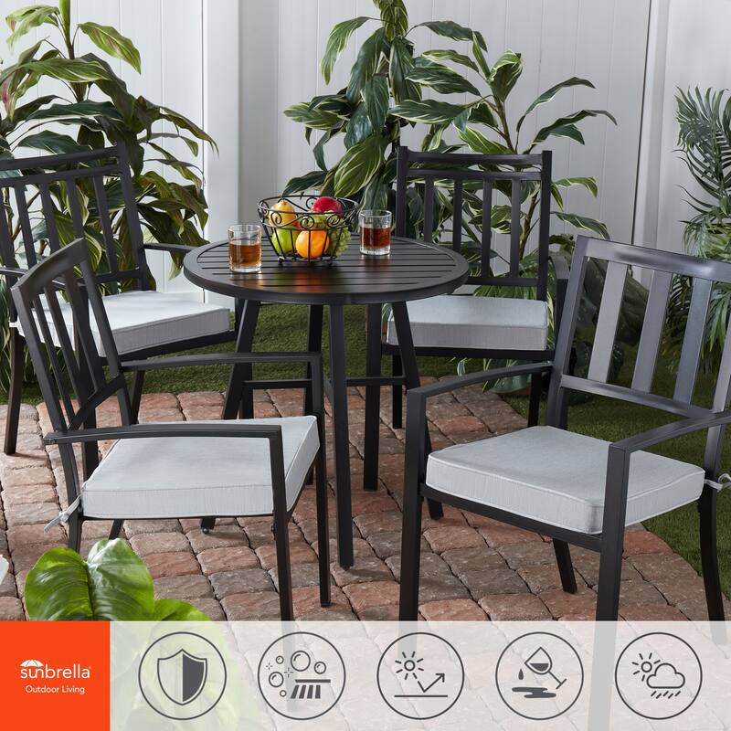 Sunbrella Indoor/ Outdoor 17-inch Square Corded Chair Pad