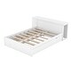 preview thumbnail 9 of 9, Wood Platform Bed With Rolling Shelf, Trundle, and Storage Drawers, Full Size聽