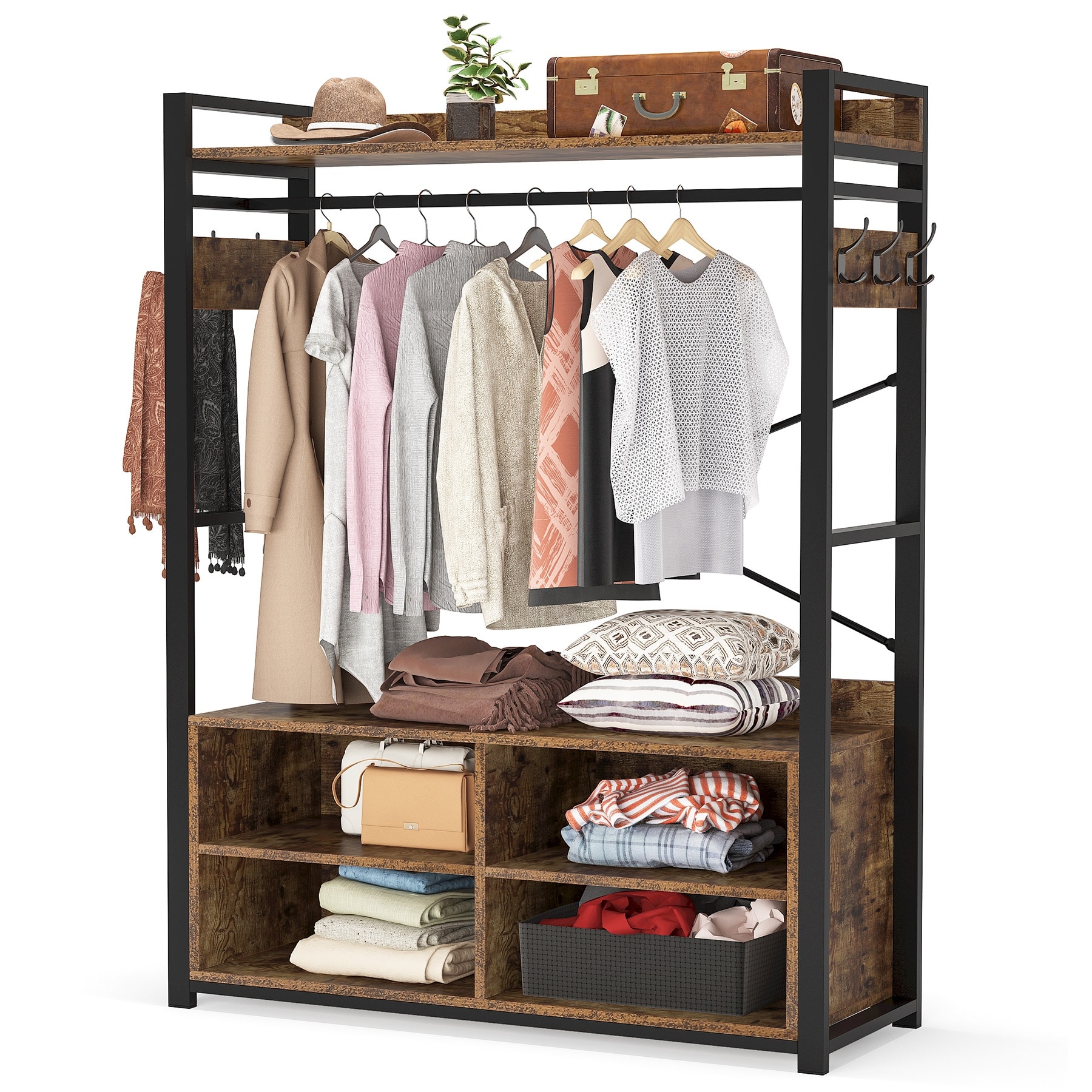 https://ak1.ostkcdn.com/images/products/is/images/direct/3546de438b6a0c8374e3e7ef3ee6150813ea3b5b/Metal-Wood-Free-standing-Closet-Clothing-Rack-Closet-Organizer-System-with-Shelves-Clothes-Garment-Rack-Shelving-for-Bedroom.jpg