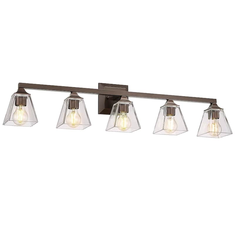 3/4/5-Light Farmhouse Bathroom Vanity Lights, Mirror Lights