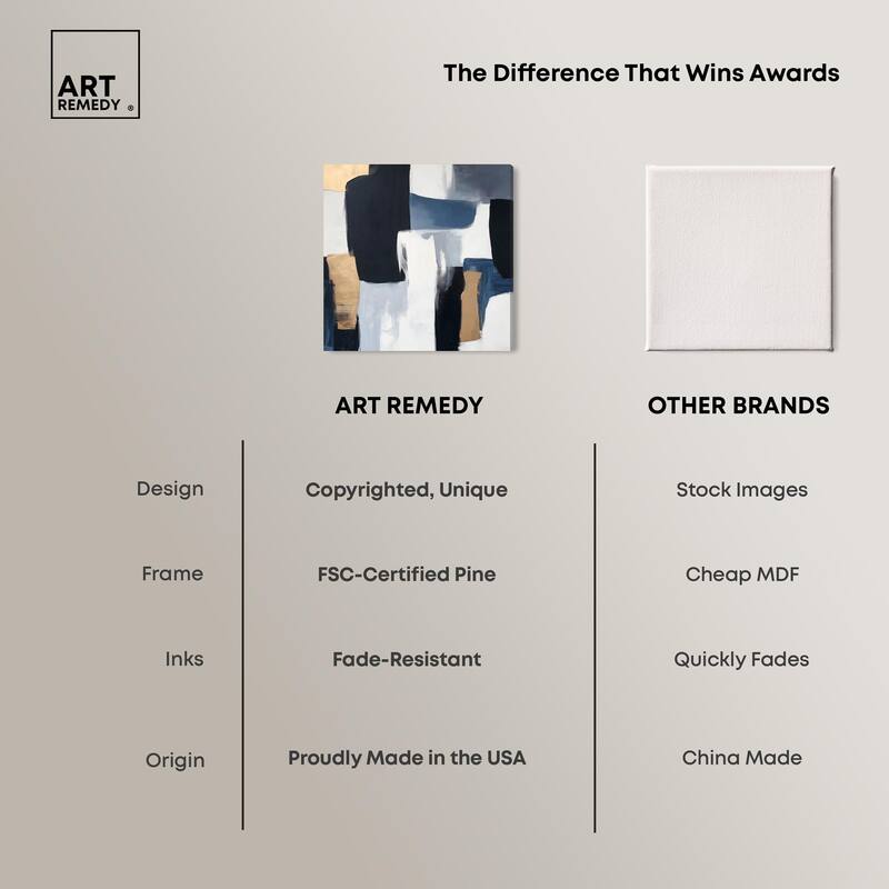 Assembled Color Pallete II Canvas by Art Remedy, Gallery Wrapped