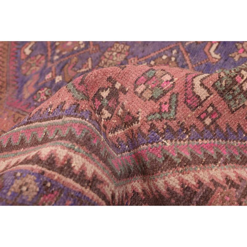 ECARPETGALLERY Hand-knotted Antalya Vintage Dark Copper Wool Rug - 4'2 x 6'4