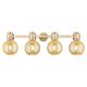 Option Brushed Brass, Mercury