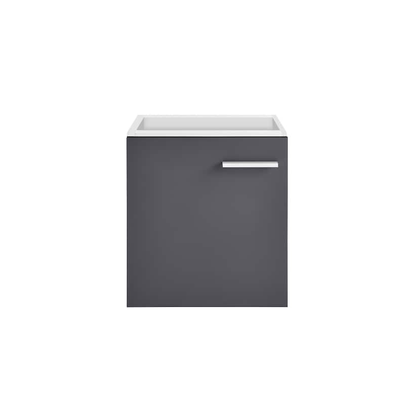 Swiss Madison SM-BV614-C Colmer 18" Single Wall Mounted Vanity Cabinet - Slate