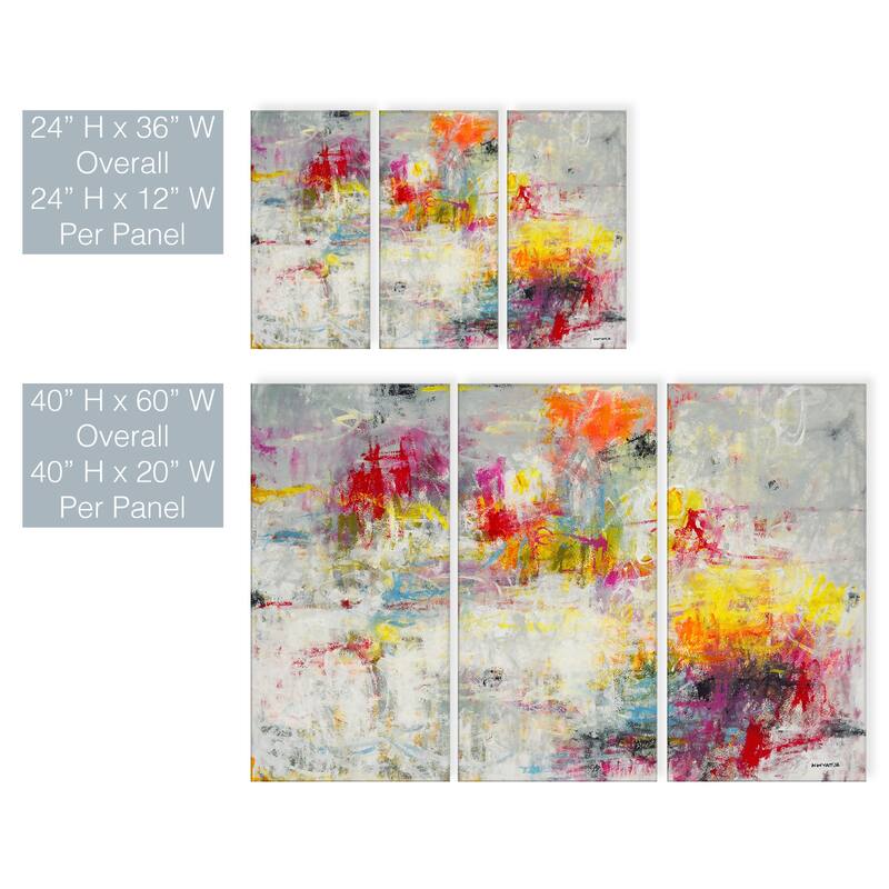 'Day in the Sun' 3 Piece Wrapped Canvas Wall Art Set by Norman Wyatt Jr.