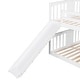 preview thumbnail 21 of 22, Full Over Full Bunk Bed with Slide, Ladder & Guardrails - Solid Wood