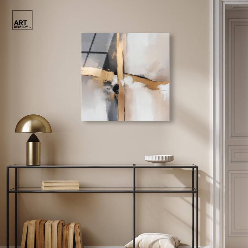Golden Hour I Acrylic by Art Remedy, Ready to Hang