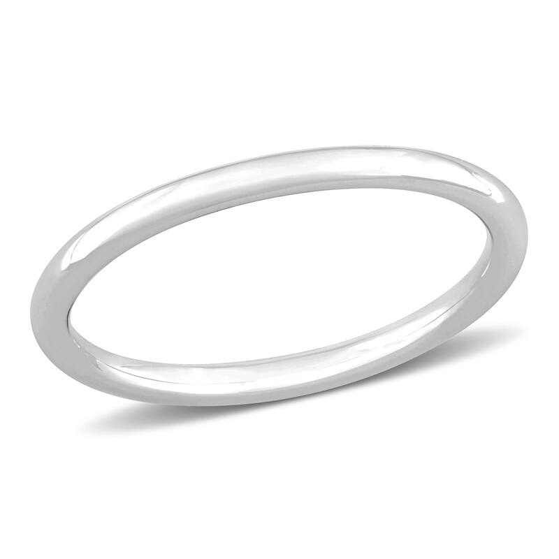 Miadora Wedding Band in 14k White Gold