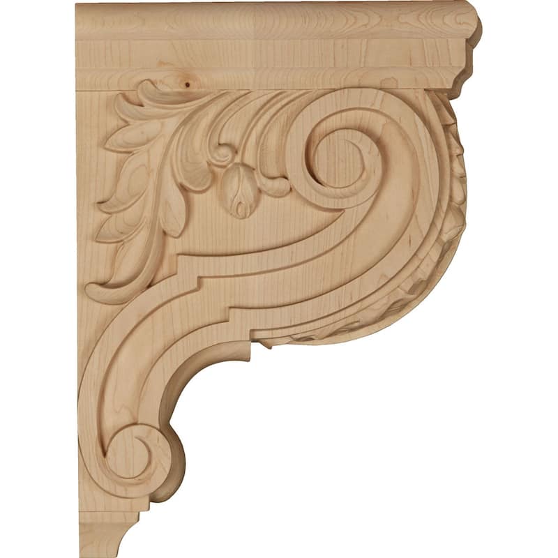 Hudson Acanthus Wood Corbel