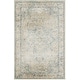 preview thumbnail 69 of 88, Nourison Astra Machine Washable Distressed Area Rug 2' 2" x 4' - Blue