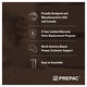 preview thumbnail 8 of 10, Prepac Fremont Superior 5-Drawer Chest for Bedroom - Spacious and Stylish Chest of Drawers, Espresso