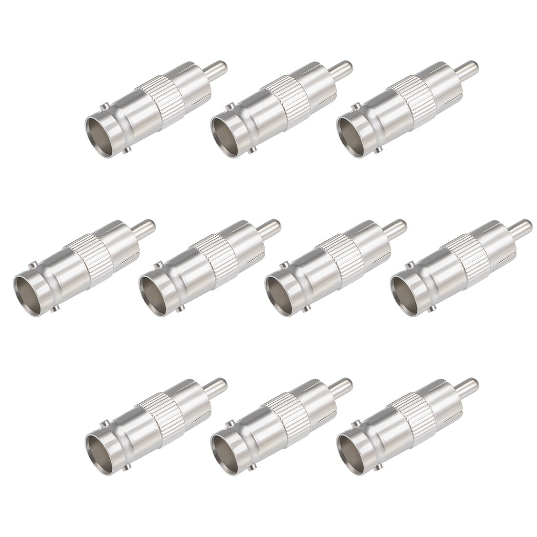 USA Seller BNC Male to RCA Female Connector Adapter 10 PCS
