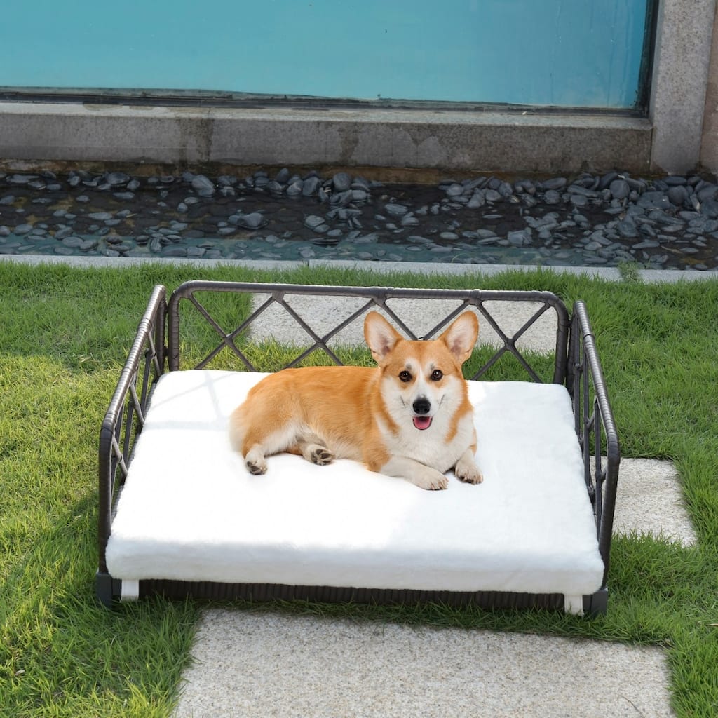 Pet Bed With Waterproof And Abrasion-Resistant,Dog Bed For Outdoor Indoor With Uv-Resistant-Cuddlewood - 25 width