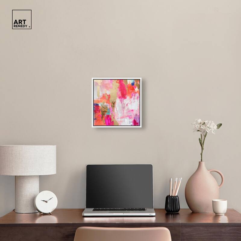 Exuberant Hues III Canvas by Art Remedy