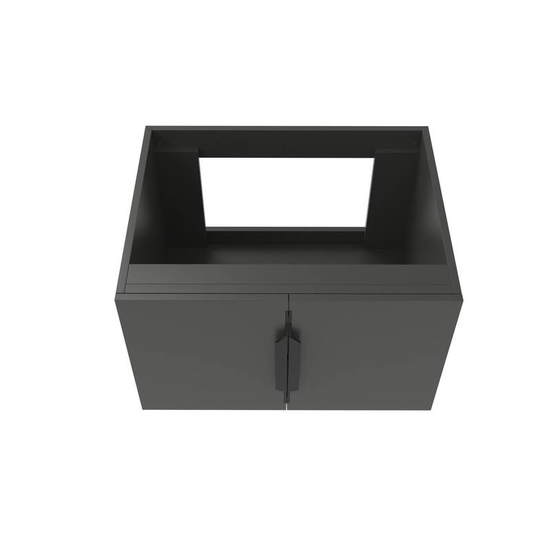 Alpine 24" Wall Mounted Bathroom Vanity (Base Only)