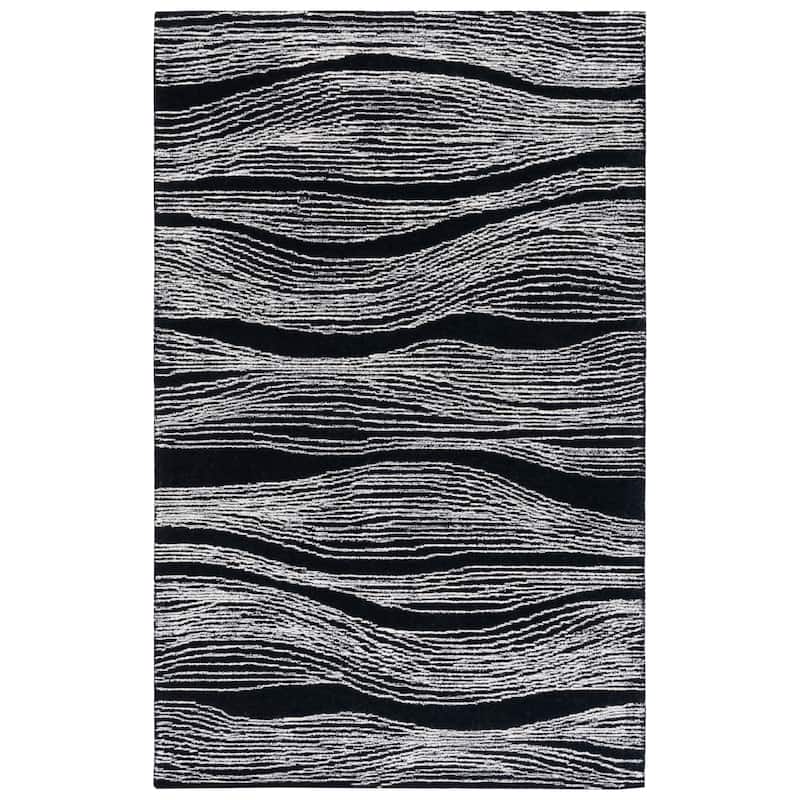 SAFAVIEH Handmade Metro Annarosa Modern Abstract Wool Rug