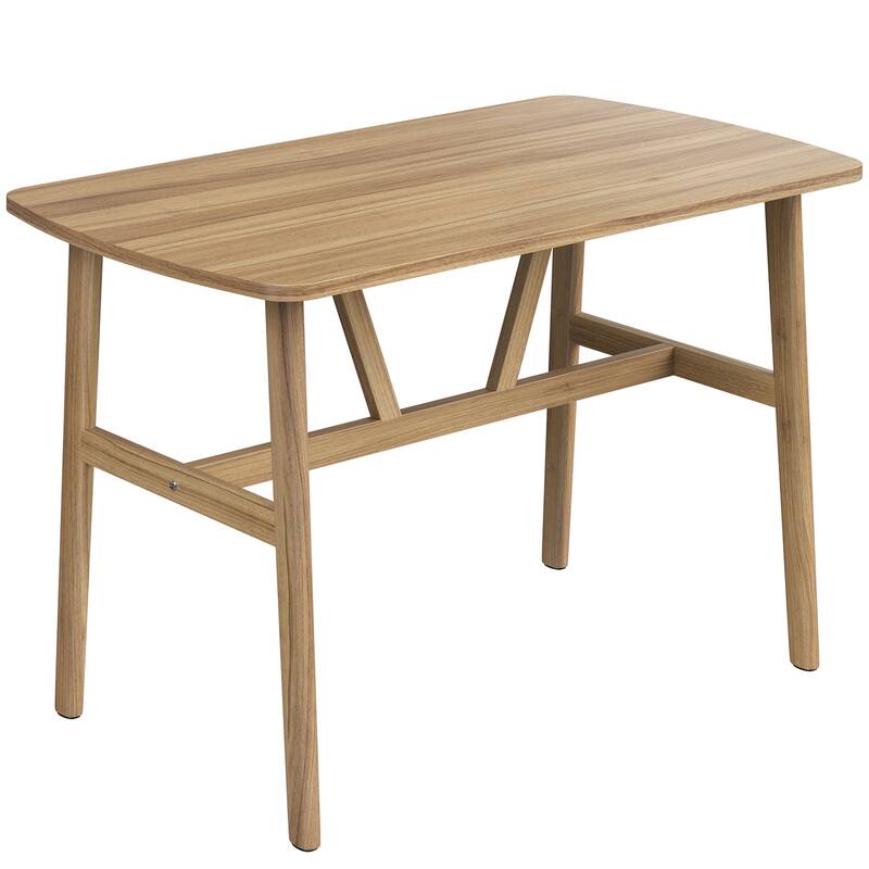 47.2 Inch Modern Wood Dining Table for 4-6 People - Natural