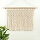 preview thumbnail 2 of 41, Lush Decor Boho Macrame Textured Cotton Valance/Kitchen Curtain/Wall Decor