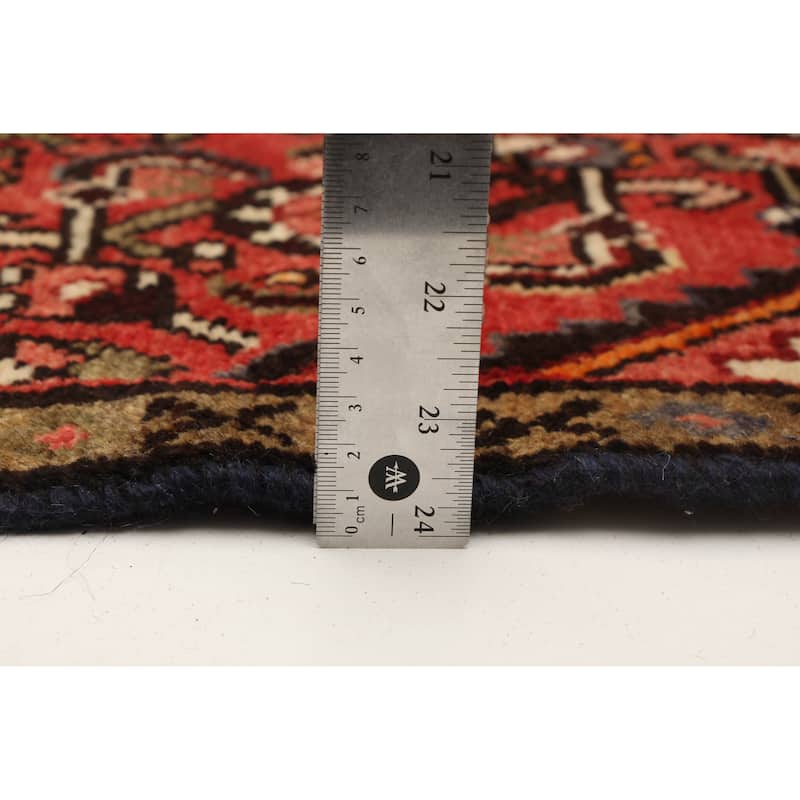 ECARPETGALLERY Hand-knotted Andelz Red Wool Rug - 8'8 x 4'11