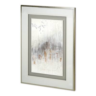 Custom Neutral Wave II Framed Art Print