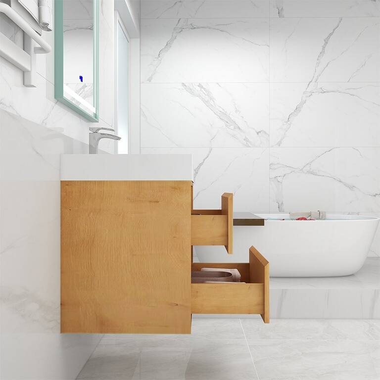 Morava 60" Floating Vanity with Double Sink - 60